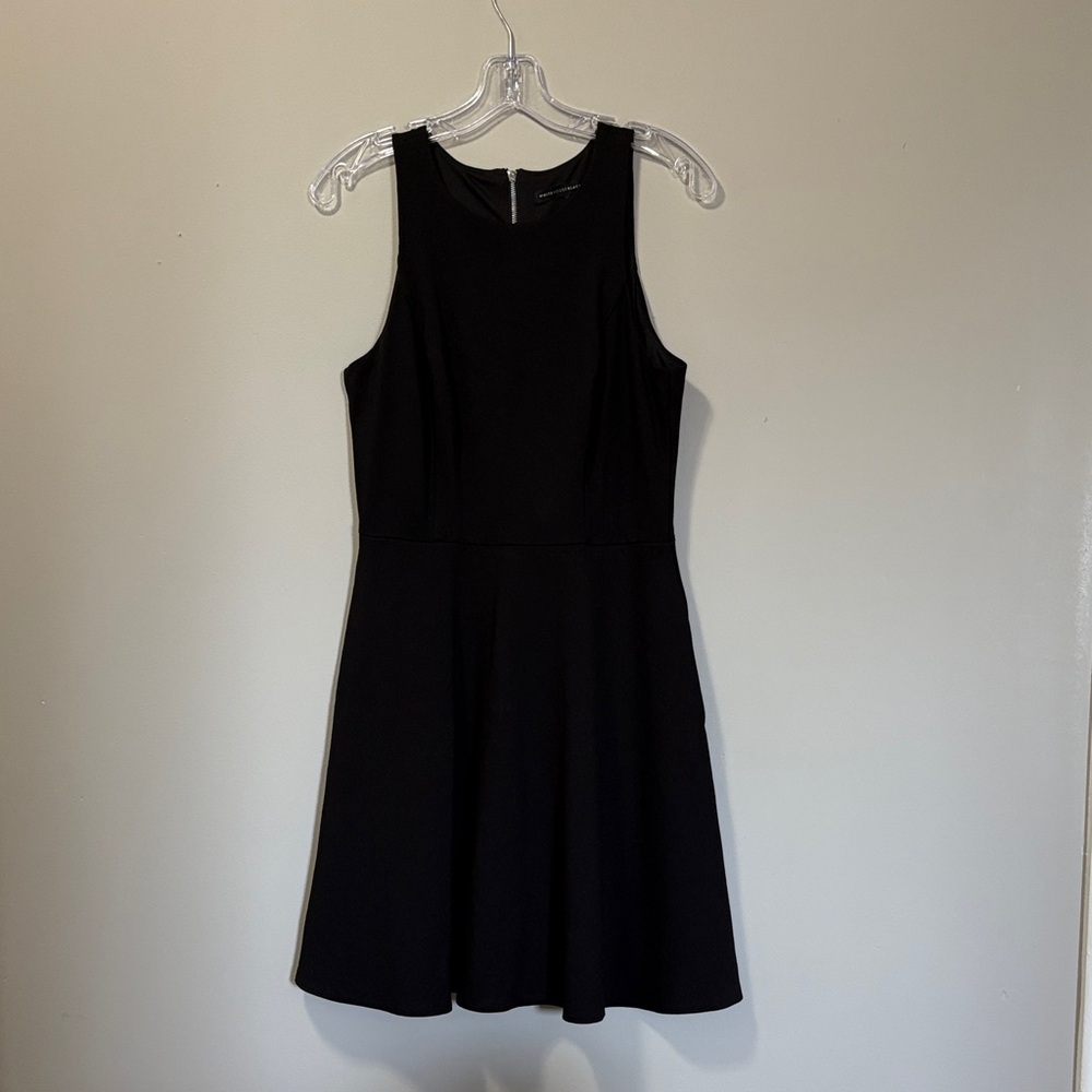 White House Black Market Classic Black Mini Dress